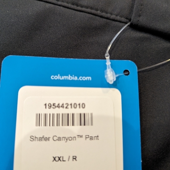 Columbia Shafer Canyon waterproof Snow Pant, Mens size XXL, new - Picture 15 of 15